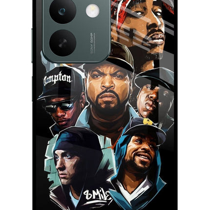 Rappers Realme C85 5G Glass Case Back Cover by Casekaro