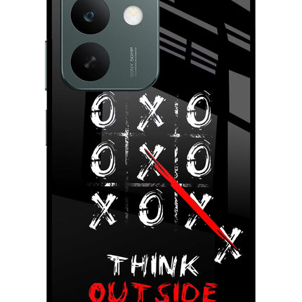 Think out of the BOX Realme C85 5G Glass Case Back Cover by Casekaro