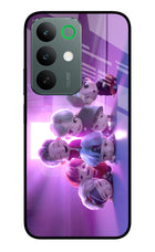 BTS Chibi Realme C85 5G Glass Case Back Cover by Casekaro