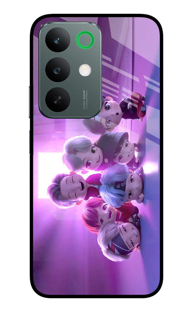 BTS Chibi Realme C85 5G Glass Case Back Cover by Casekaro
