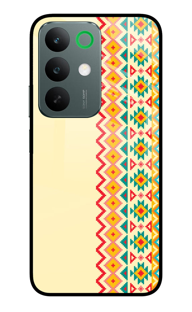 Ethnic Seamless Realme C85 5G Glass Case Back Cover by Casekaro
