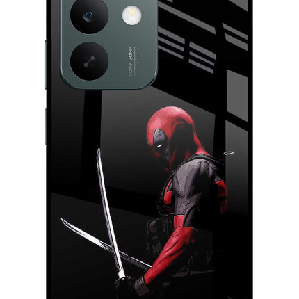 Deadpool Realme C85 5G Glass Case Back Cover by Casekaro