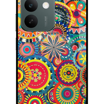 Gol Gol Art Realme C85 5G Glass Case Back Cover by Casekaro