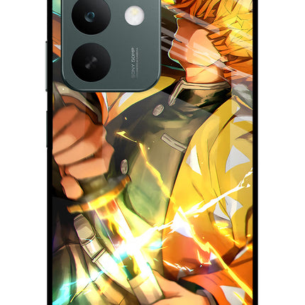Demon Slayer Realme C85 5G Glass Case Back Cover by Casekaro