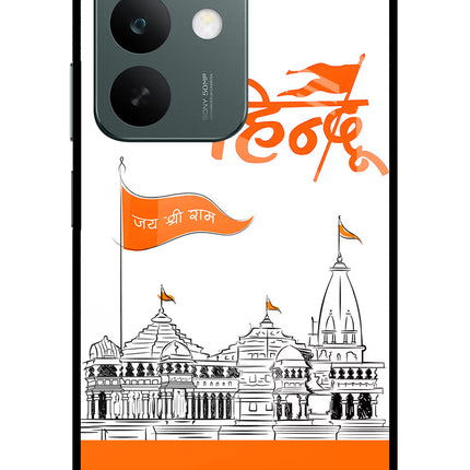 Jai Shree Ram Hindu Realme C85 5G Glass Case Back Cover by Casekaro