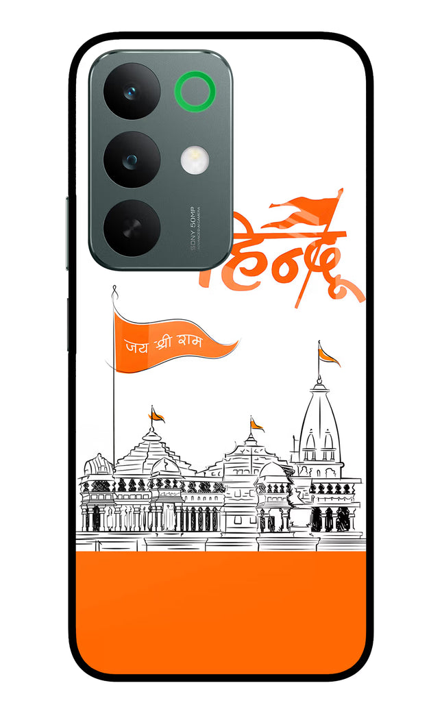 Jai Shree Ram Hindu Realme C85 5G Glass Case Back Cover by Casekaro