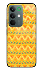 Tribal Pattern Realme C85 5G Glass Case Back Cover by Casekaro