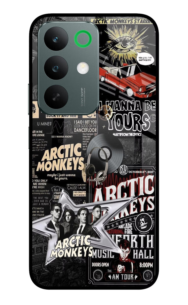 Arctic Monkeys Realme C85 5G Glass Case Back Cover by Casekaro