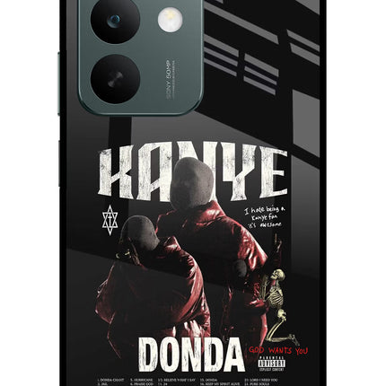 Donda Kanye West Realme C85 5G Glass Case Back Cover by Casekaro