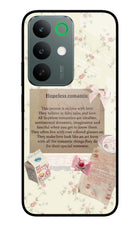 Hopeless Romantic Realme C85 5G Glass Case Back Cover by Casekaro