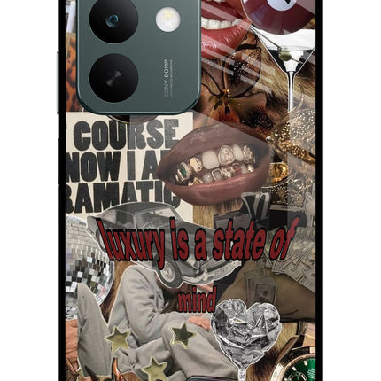 Luxury Realme C85 5G Glass Case Back Cover by Casekaro