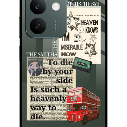 The Smiths Realme C85 5G Glass Case Back Cover by Casekaro