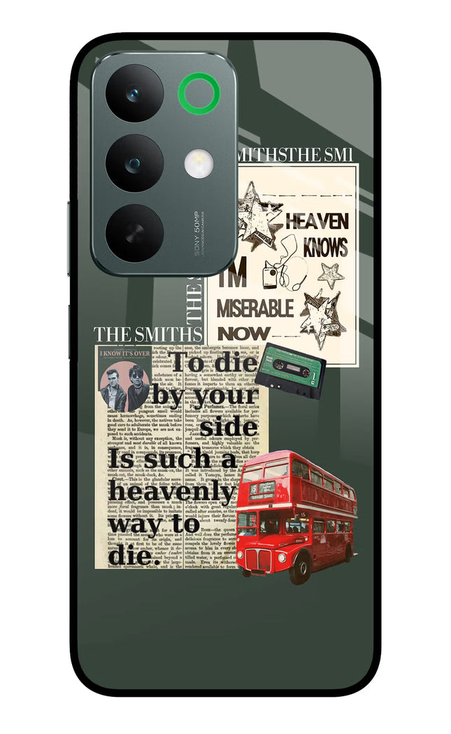 The Smiths Realme C85 5G Glass Case Back Cover by Casekaro