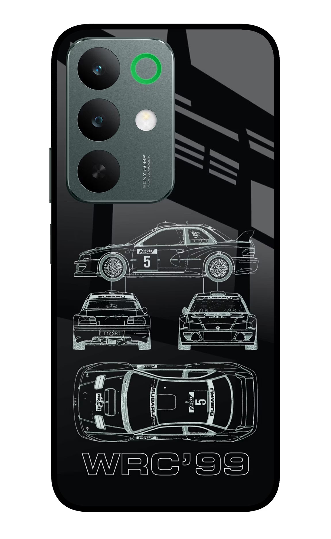 WRC'99 Realme C85 5G Glass Case