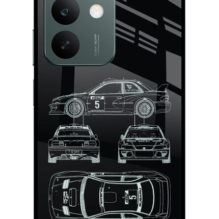 WRC'99 Realme C85 5G Glass Case Back Cover by Casekaro