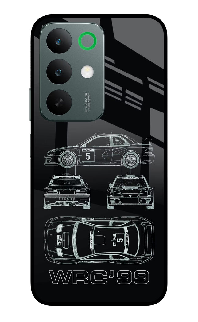 WRC'99 Realme C85 5G Glass Case Back Cover by Casekaro