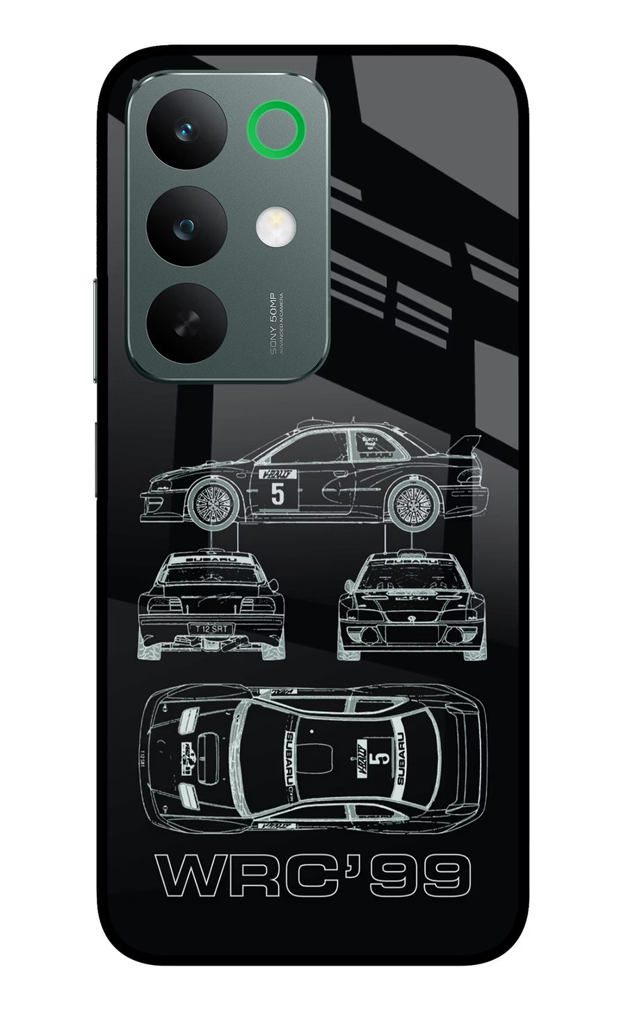 WRC'99 Realme C85 5G Back Cover, Glass case