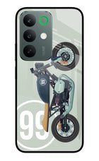 Classic Cafe Racer 99 Realme C85 5G Glass Case Back Cover by Casekaro