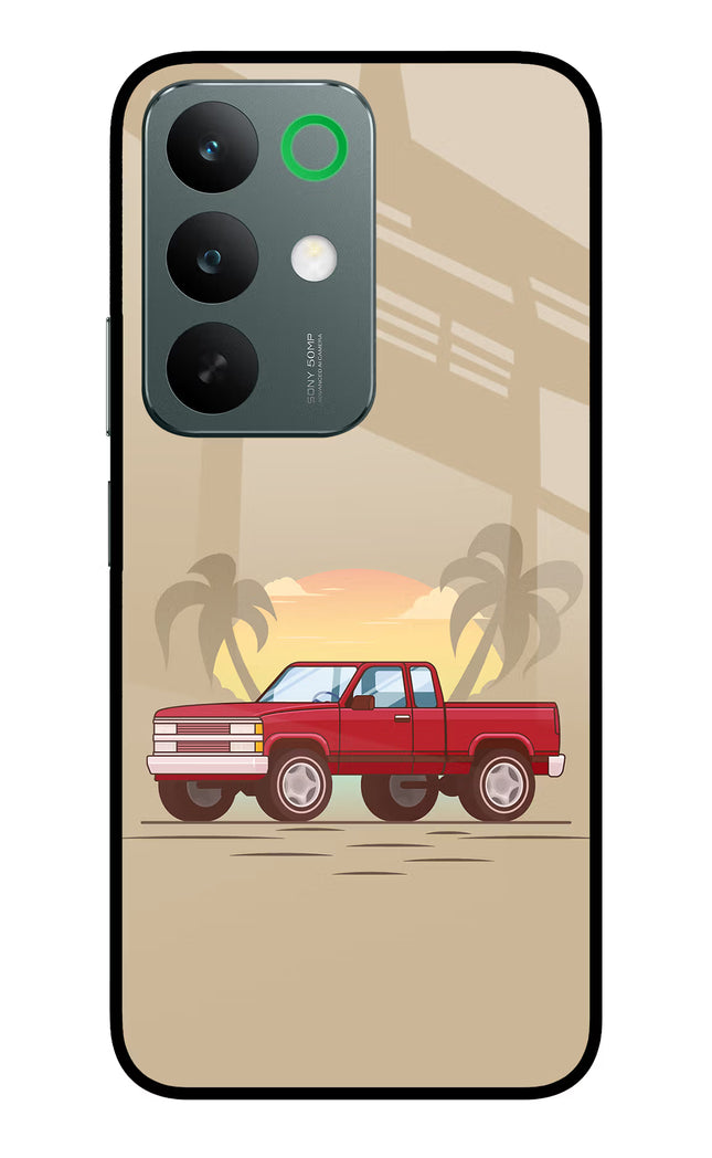 Desert Classic Drive Realme C85 5G Glass Case Back Cover by Casekaro