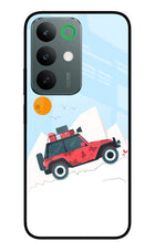 Mountain Trail Beast Realme C85 5G Glass Case Back Cover by Casekaro