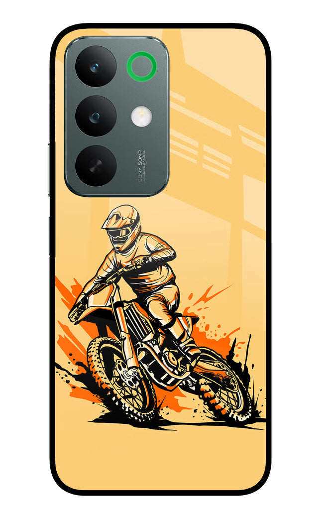 Off-Road Fury Realme C85 5G Glass Case Back Cover by Casekaro
