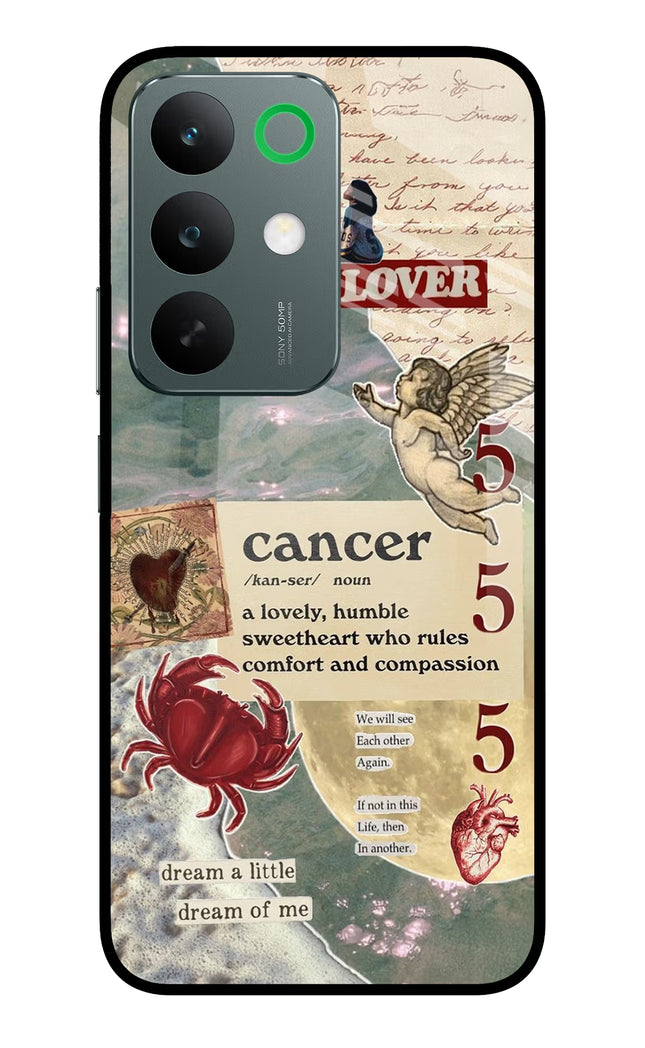 Cancer Zodiac Realme C85 5G Glass Case Back Cover by Casekaro