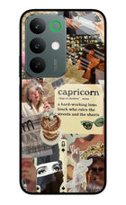 Capricorn Zodiac Realme C85 5G Glass Case Back Cover by Casekaro