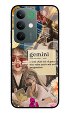 Gemini Zodiac Realme C85 5G Glass Case Back Cover by Casekaro