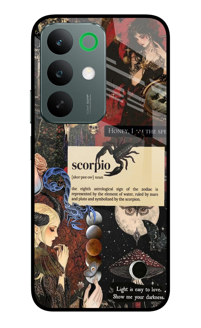 Scorpio Zodiac Realme C85 5G Glass Case Back Cover by Casekaro