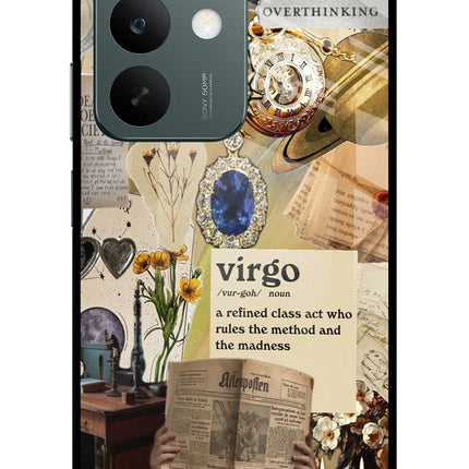 Virgo Zodiac Realme C85 5G Glass Case