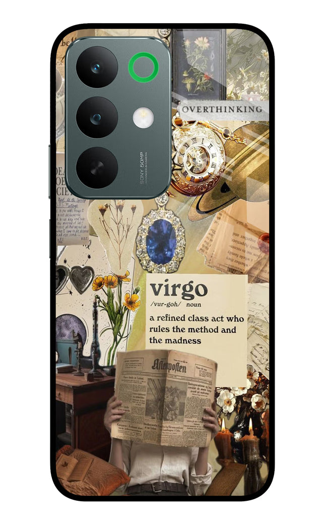 Virgo Zodiac Realme C85 5G Glass Case Back Cover by Casekaro