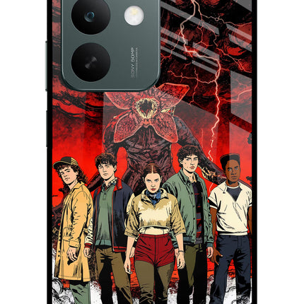 Ordinary Things Characters Realme C85 5G Glass Case Back Cover by Casekaro