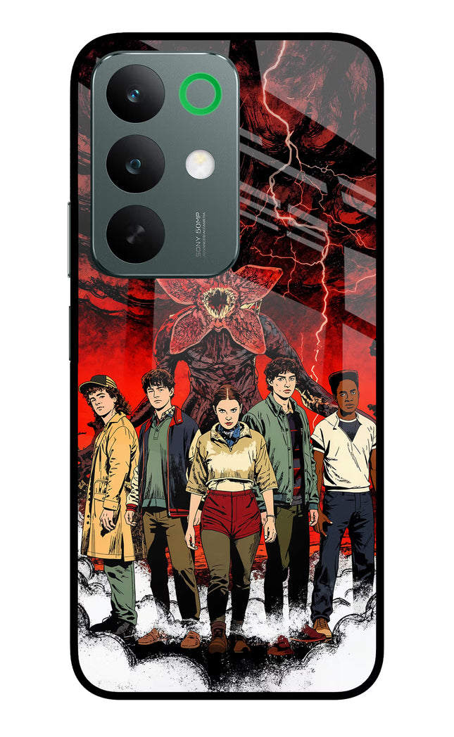 Ordinary Things Characters Realme C85 5G Glass Case Back Cover by Casekaro