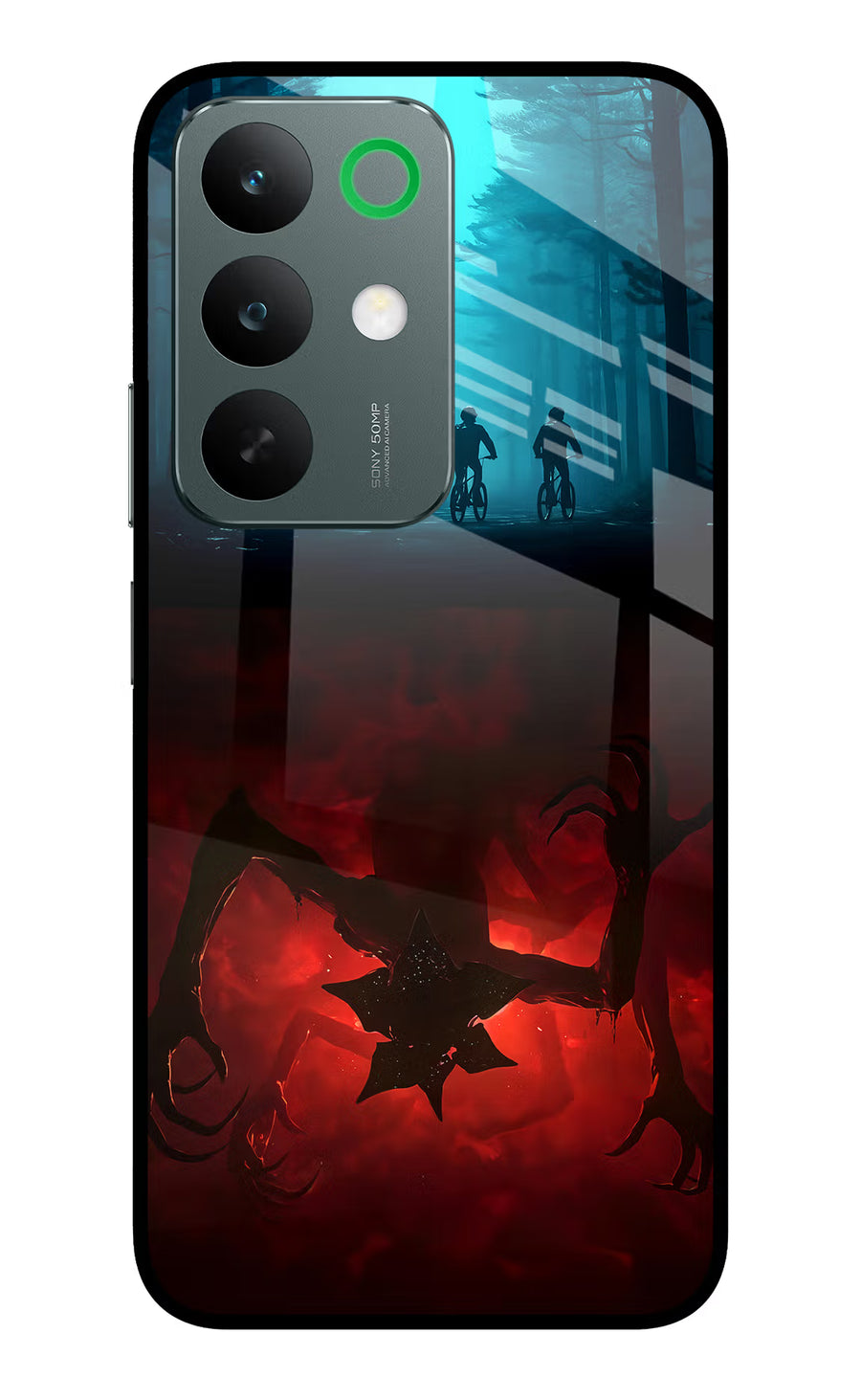 Ordinary Things Downside Up Realme C85 5G Back Cover, Glass case