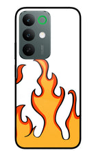 Fired Up – White Realme C85 5G Glass Case Back Cover by Casekaro