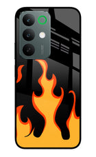 Fired Up – Black Realme C85 5G Glass Case Back Cover by Casekaro