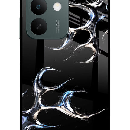 Chrome Tribal Realme C85 5G Glass Case Back Cover by Casekaro