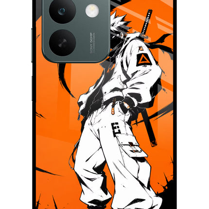 Street Samurai Realme C85 5G Glass Case Back Cover by Casekaro