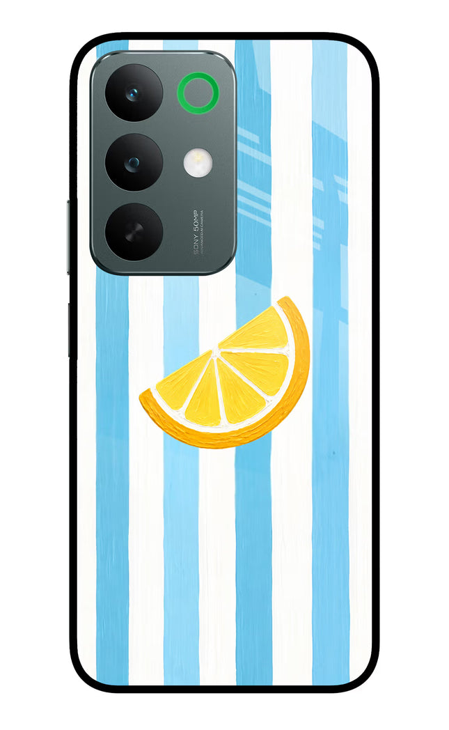 Summer Lemon Realme C85 5G Glass Case Back Cover by Casekaro