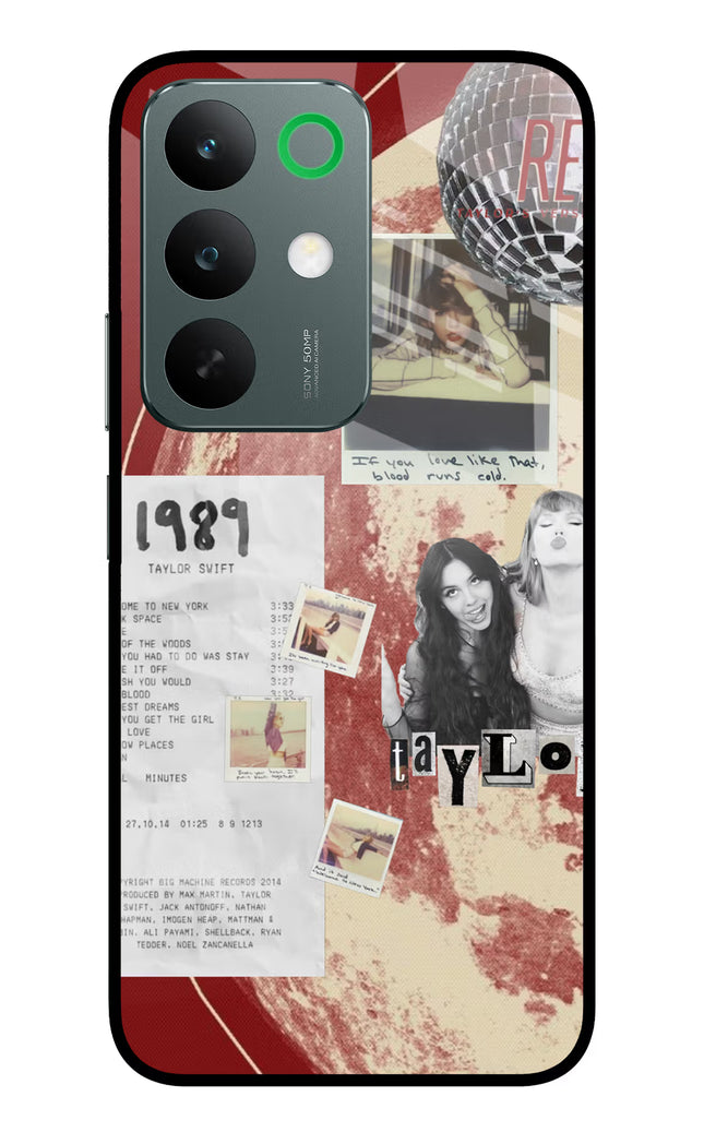 Taylor Swift Realme C85 5G Glass Case Back Cover by Casekaro