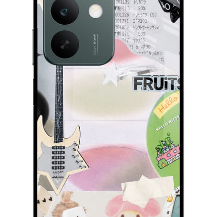 Softcore case Realme C85 5G Glass Case Back Cover by Casekaro