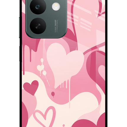 Hearty case Realme C85 5G Glass Case Back Cover by Casekaro