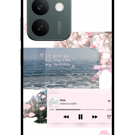 Wave to earth Realme C85 5G Glass Case