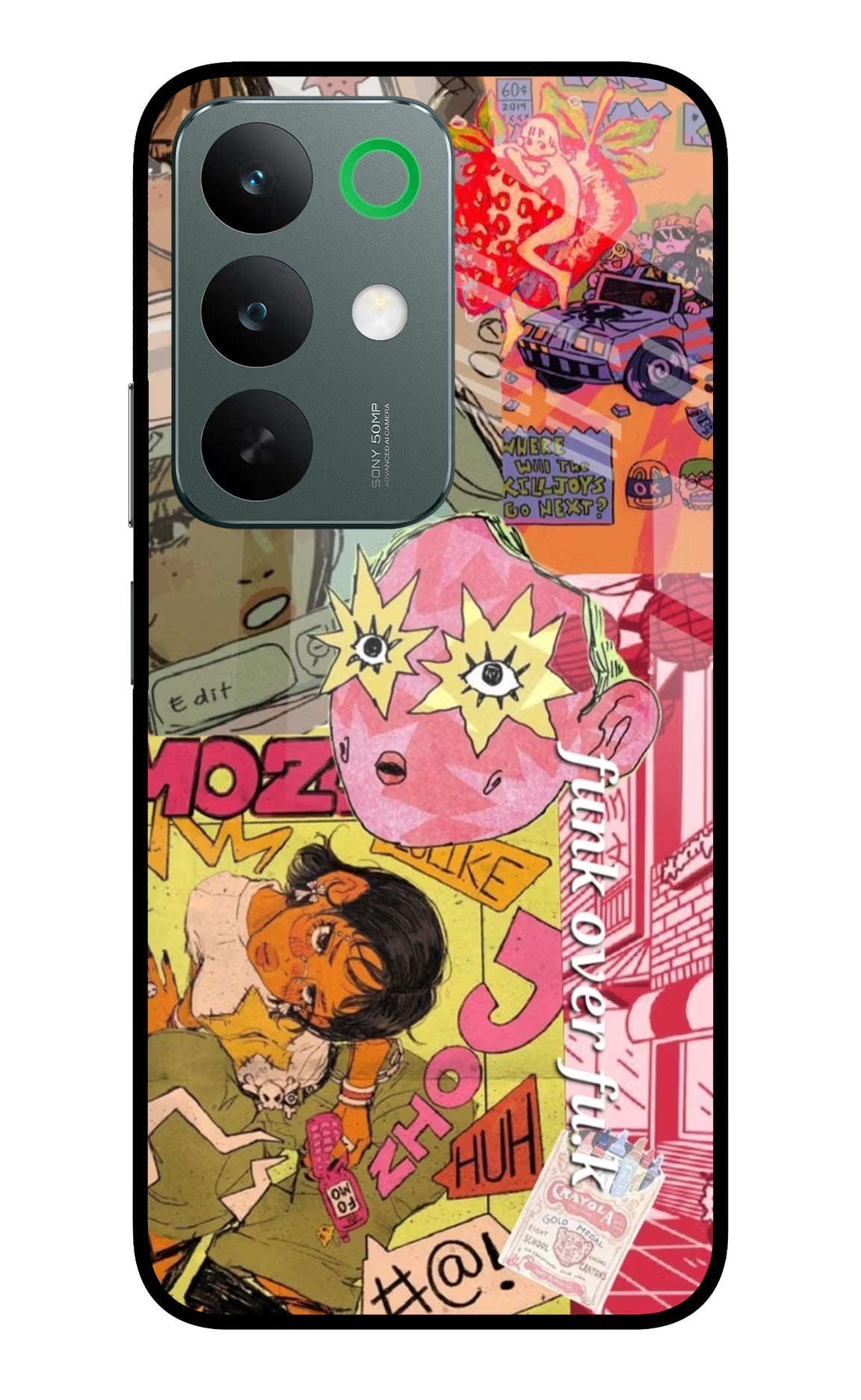 Funkover Realme C85 5G Glass Case