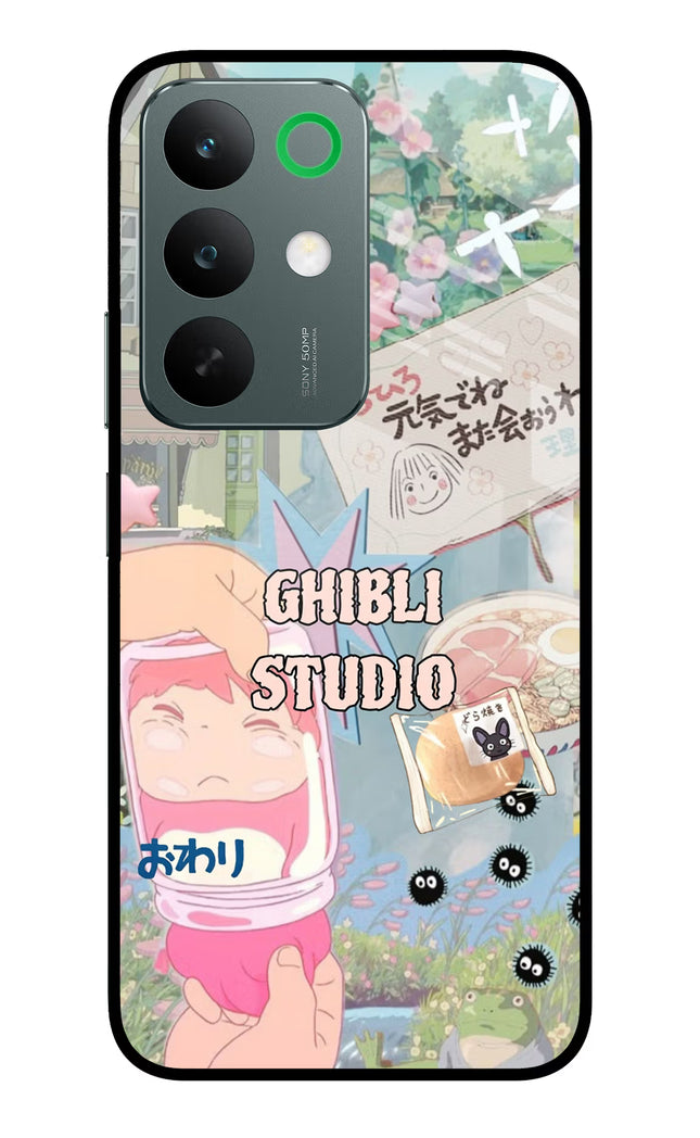 Studio Ghibli Realme C85 5G Glass Case Back Cover by Casekaro