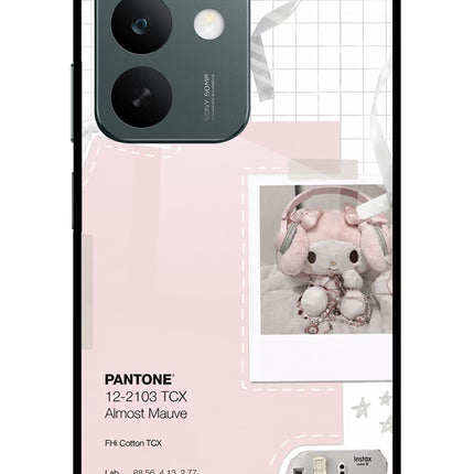 Pantone Asthetic Realme C85 5G Glass Case Back Cover by Casekaro