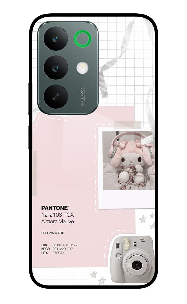 Pantone Asthetic Realme C85 5G Glass Case Back Cover by Casekaro