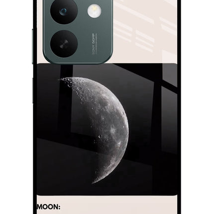Moon Phase Realme C85 5G Glass Case Back Cover by Casekaro