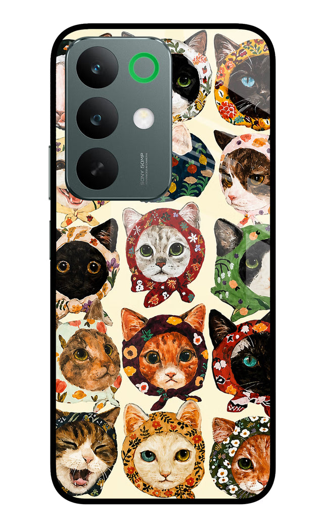 Cool Cat Realme C85 5G Glass Case Back Cover by Casekaro