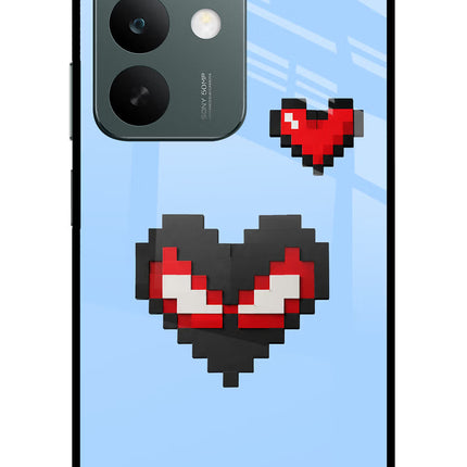 Peter Heart Realme C85 5G Glass Case Back Cover by Casekaro